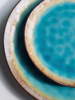 Тарілка 21 см «Блакитна лагуна» 24/ящ. Зображення №2