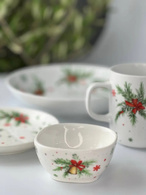 Салатник 9x4,3 «Різдвяні дзвоники», 140 мл. Зображення №2