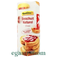 Сухарі тостові натуральні Тастіно Tastino naturel 140g 12шт/ящ