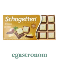 Шоколад Шогеттен Schogetten trilogia noisettes 100g 15шт/ящ