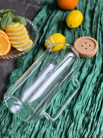 Чайник скло «Ґудзик» 1800 мл, 24x9,5 см, діам. горловини 8 см. Зображення №3