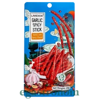 Снеки латяо стіки борошняне часниково гостре Лейксіксі Lakexixi 26g 360шт/ящ