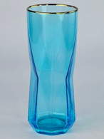 Склянка хайбол “Блакитна Геометрія” 225 мл