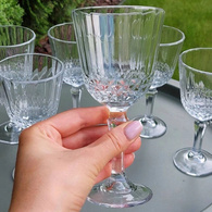 Набір келихів 6 шт ч/в «F205», 250 мл. Изображение №2