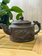 Чайник глиняний 360 мл «ТЯНЬ-ЛУН - небесний дракон», (СВІТЛИЙ). Зображення №4