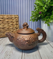 Чайник глиняний 400 мл Перлина Дракона (світлий). Зображення №2