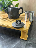 Чайник глиняний 550 мл «Пеньок» (темний). Зображення №3