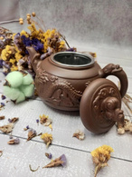 Чайник глиняний 550 мл «ШЕНЬ-ЛУН - МАГІЧНИЙ ДРАКОН» (СВІТЛИЙ). Зображення №2