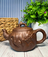 Чайник глиняний 600 мл «Старе дерево» (світлий). Зображення №2