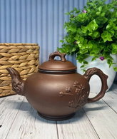 Чайник глиняний 700 мл «МАЛЬВА», (СВІТЛИЙ). Зображення №2