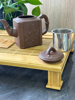 Чайник глиняний 800 мл «Бамбуковий гай» (Світлий). Зображення №3