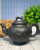 Чайник глиняний 900 мл «Сакура», (ТЕМНИЙ). Зображення №2