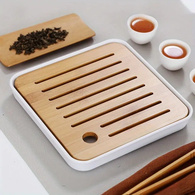 Чабань 20,4x20,4x3,5 см «Лілінг» біла. Зображення №2