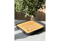 Чабань 20,4x20,4x3,5 см «Лілінг» чорна. Изображение №2