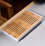 Чабань 31,5x19,2x3,5 см «Хуннань», біла. Зображення №2