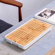 Чабань 31,5x19,2x3,5 см «Хуннань», біла. Зображення №3