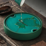 Чайний столик, глина кругл «Чангша», малий, 21x5 см. Изображение №5