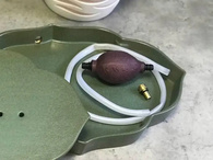 Чайний столик, глина «Ченду», 37x24x4 см. Изображение №4