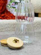 Цукерниця «Прозоре кільце» 700 мл, 11,5x10 см. Изображение №2