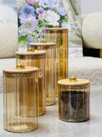 Банка «Бурштинове кільце» 1100 мл, 9x20 см. Изображение №3