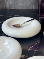 Тарілка-камінь 24x5 «Донат-уайт». Зображення №2