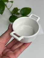 Миска глибока з ручками кругла «Білий Дім» 9,5x4 см, 60 мл. Изображение №4