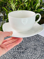 Чашка з квадратним блюдцем 350 мл «Саммер». Зображення №3