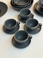 Набір 250 ml 4 чашок з блюдцем чай «Шайні-дот». Зображення №4