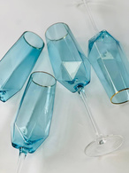 Келих-шампанське «Блакитний діамант» 350 мл. Зображення №2