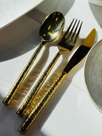 Столовий ніж 24 см «Денмарк» золото