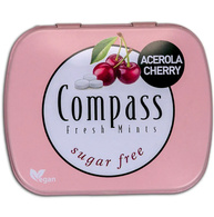 Льодяники вишня (без цукру) Компас Compass cherry 14g Льодяники вишня (без цукру) Компас Compass cherry 14g