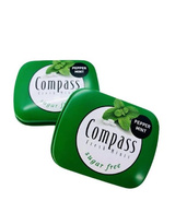 Льодяники м'ята перцева Компас Compass pepper mint 14g