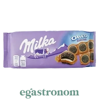 Шоколад Мілка орео сендвіч Milka oreo sandwich 92g