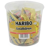Желейки ведмедики міні золоті (відро) Харібо Haribo goldbaren 100*10g 1kg