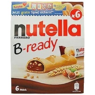 Батончики Нутелла Nutella B-ready 6st 132g