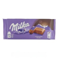 Шоколад Мілка горіховий крем Milka crema de alune noisette 90g