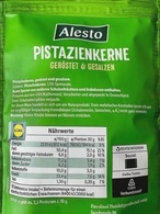 Фісташки чищені солені Алесто Alesto 100g. Зображення №2