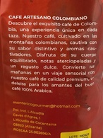Кофе премиальный колумбийский арабика (зерно) Монтерико Monterico Colombia 1kg. Изображение №2