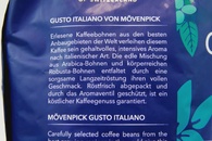 Кава густо італіано (зерно) Мовенпік Movenpick Gusto Italiano 1kg. Изображение №2