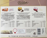 Цукерки шоколадні мікс Бестен Ферреро Besten Ferrero 269g. Зображення №2