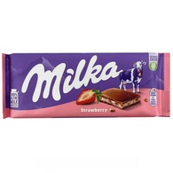 Шоколад полуниця Мілка Milka strawberry 100g