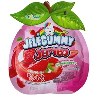 Желейки зі смаком полуниці Кіокіо Kiokio jumbo strawberry 35g Желейки зі смаком полуниці Кіокіо Kiokio jumbo strawberry 35g