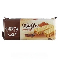 Вафлі какао Фієста Fiesta kakao 400g. Зображення №2