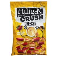 Крекер кусочки кренделей со вкусом сырного соуса Хулиган Huligan 65g Крекер кусочки кренделей со вкусом сырного соуса Хулиган Huligan 65g