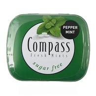 Леденцы мята перечная Компас Compass pepper mint 14g