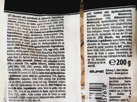 Печенье миндальное амареттини с какао Пиачелли Piacelli аmarettini 200g. Изображение №2