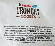 Печенье кранчи Киндер Kinder crunchy 136g. Изображение №2