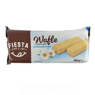 Вафлі вершкові Фієста Fiesta smietanka 400g. Зображення №2