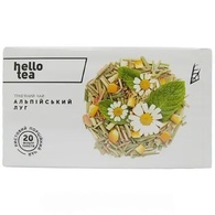 Чай крупнолистовий в пакетиках трав’яний альпійський луг Хелло Ті Hello Tea 20пак 60g
