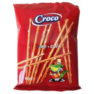 Печиво соломка солена Кроко Croco sticks 80g Печиво соломка солена Кроко Croco sticks 80g